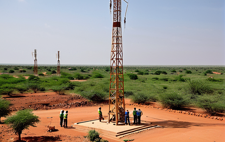 부르키나파소에서의 인터넷 및 통신 환경 - Rural Community Telecenter**

"A modest, fully clothed woman works at a computer inside a small, sim...