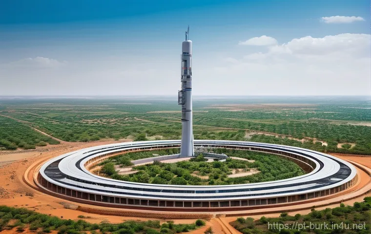 부르키나파소의 스마트폰 보급률 및 IT 발전 상황 - **Prompt:** A vibrant, sunny scene in a rural village of Burkina Faso. In the foreground, a young, d...